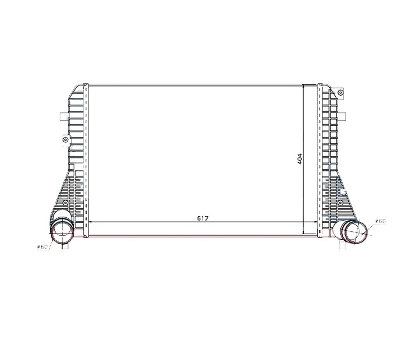 SEAT ALHAMBRA 2009 - 2015  INTERCOOLER